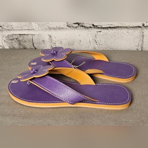 Purple Flower Sandals - Picture 3 of 8